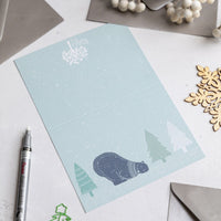 Polar Bear Greeting Cards - set of 6 - Under the Rowan Trees