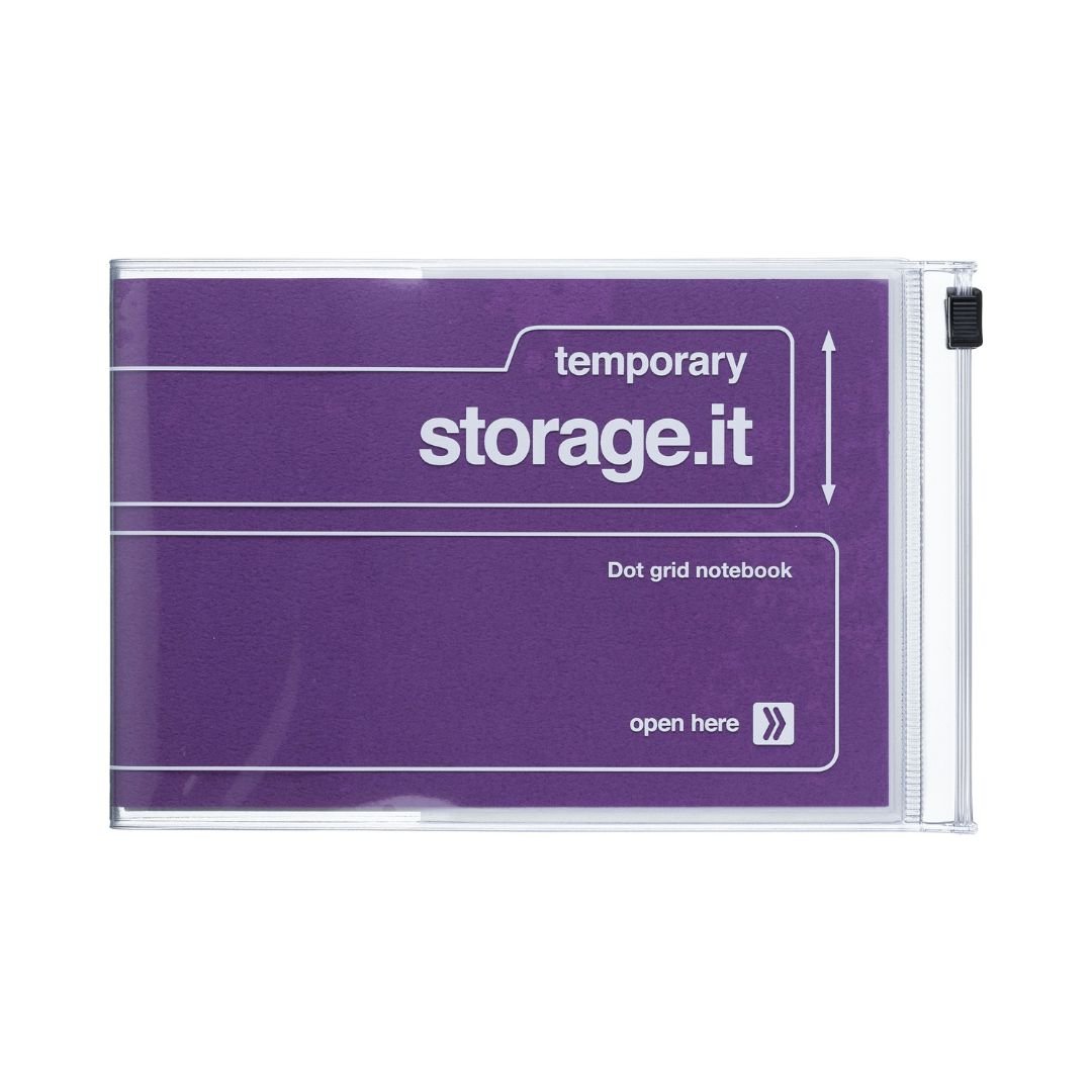 Purple A6 Storage.It Notebook - Mark's Inc. - Under the Rowan Trees