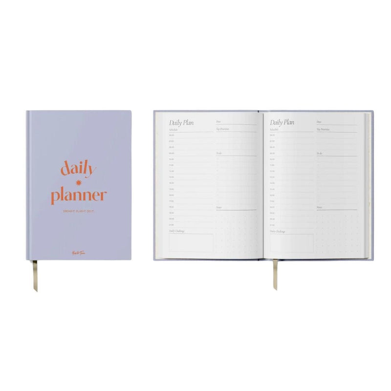 Undated Daily Planner - Yop & Tom-Notebooks-Yop & Tom-Sand