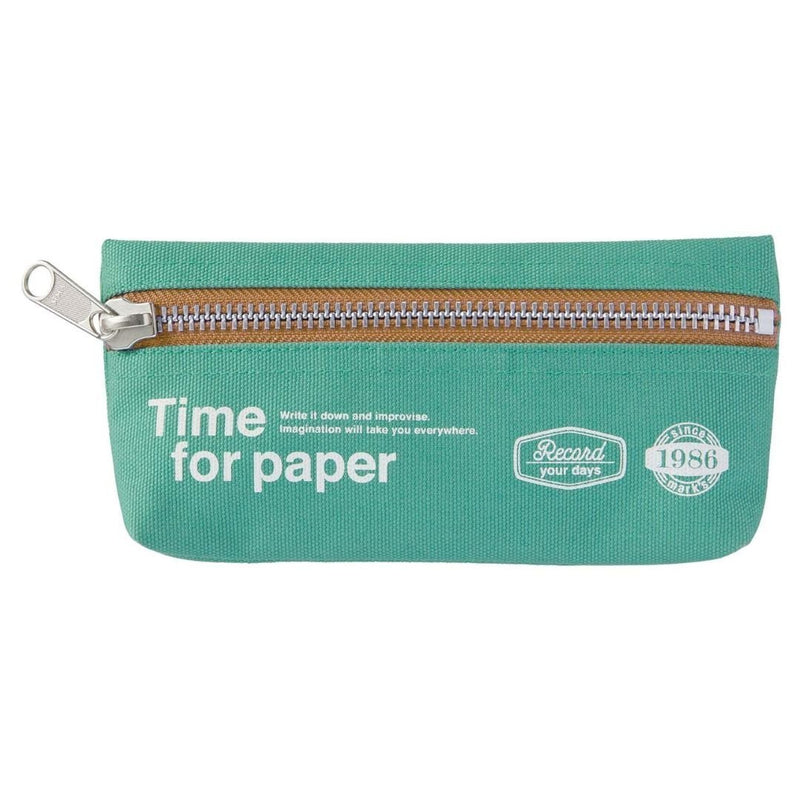 Pencil Case Time for Paper-Pencil Cases-Mark's Inc.-Purple
