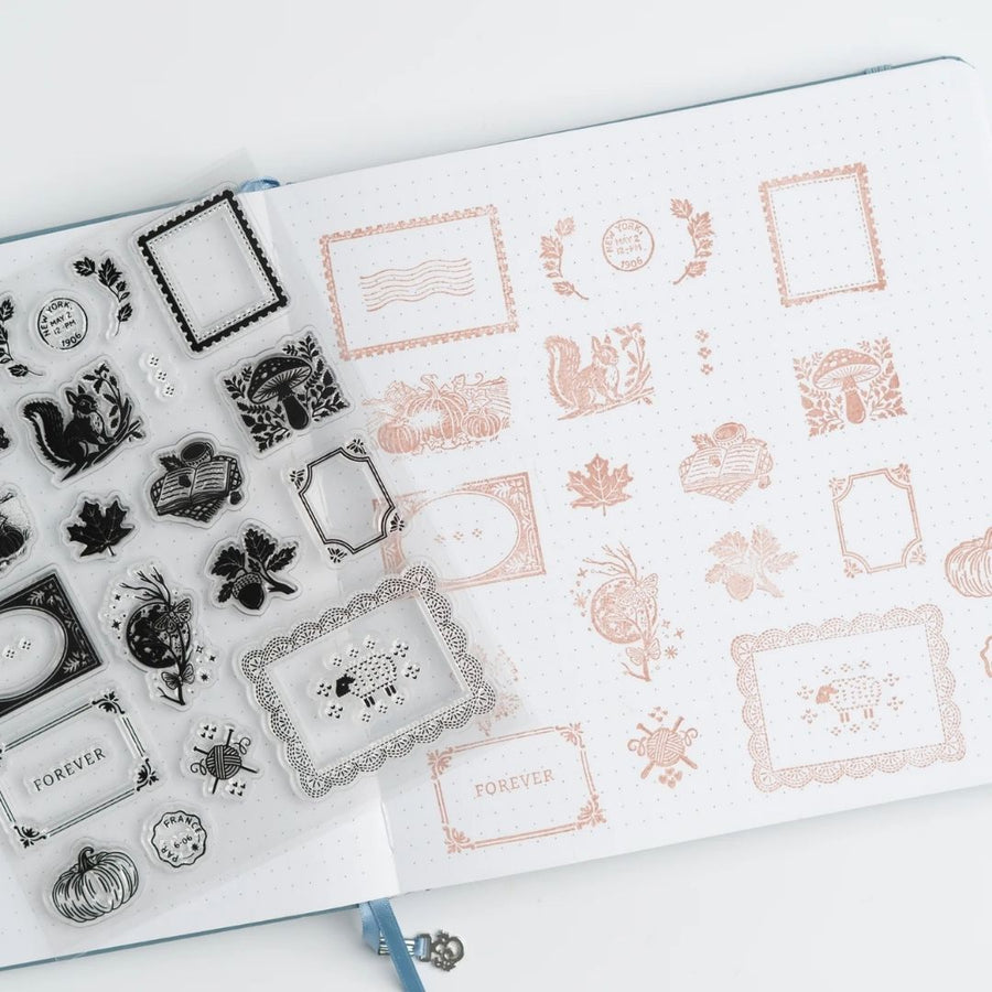 Quiet Corners Acrylic Stamp Set - Archer & Olive