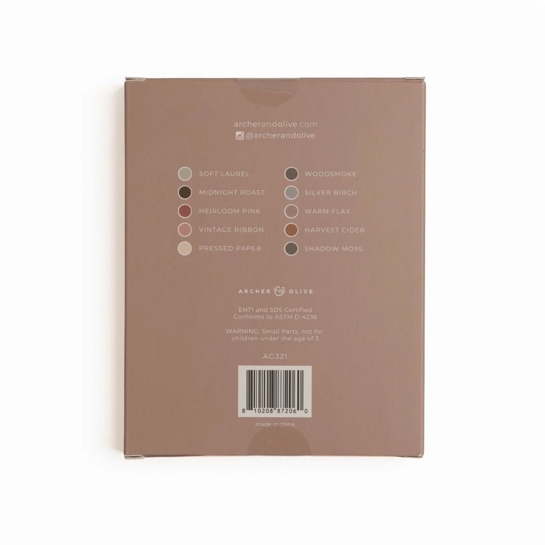 Quiet Corners Acrylograph Pens Set of 10 - Archer & Olive