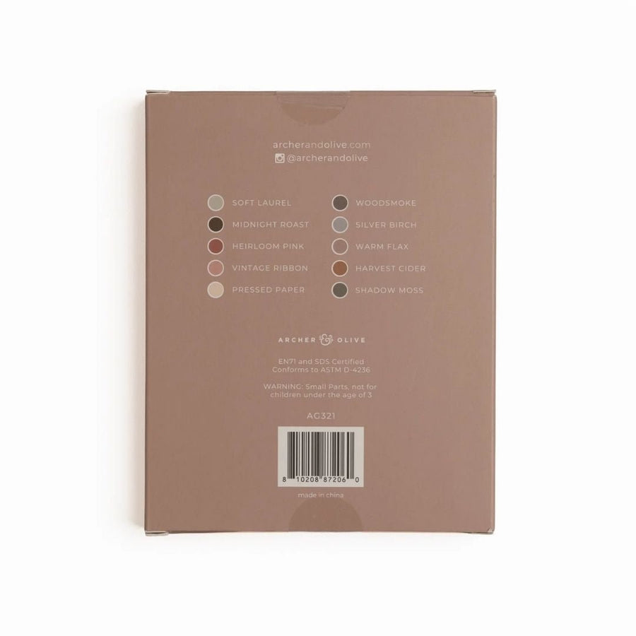 Quiet Corners Acrylograph Pens Set of 10 - Archer & Olive