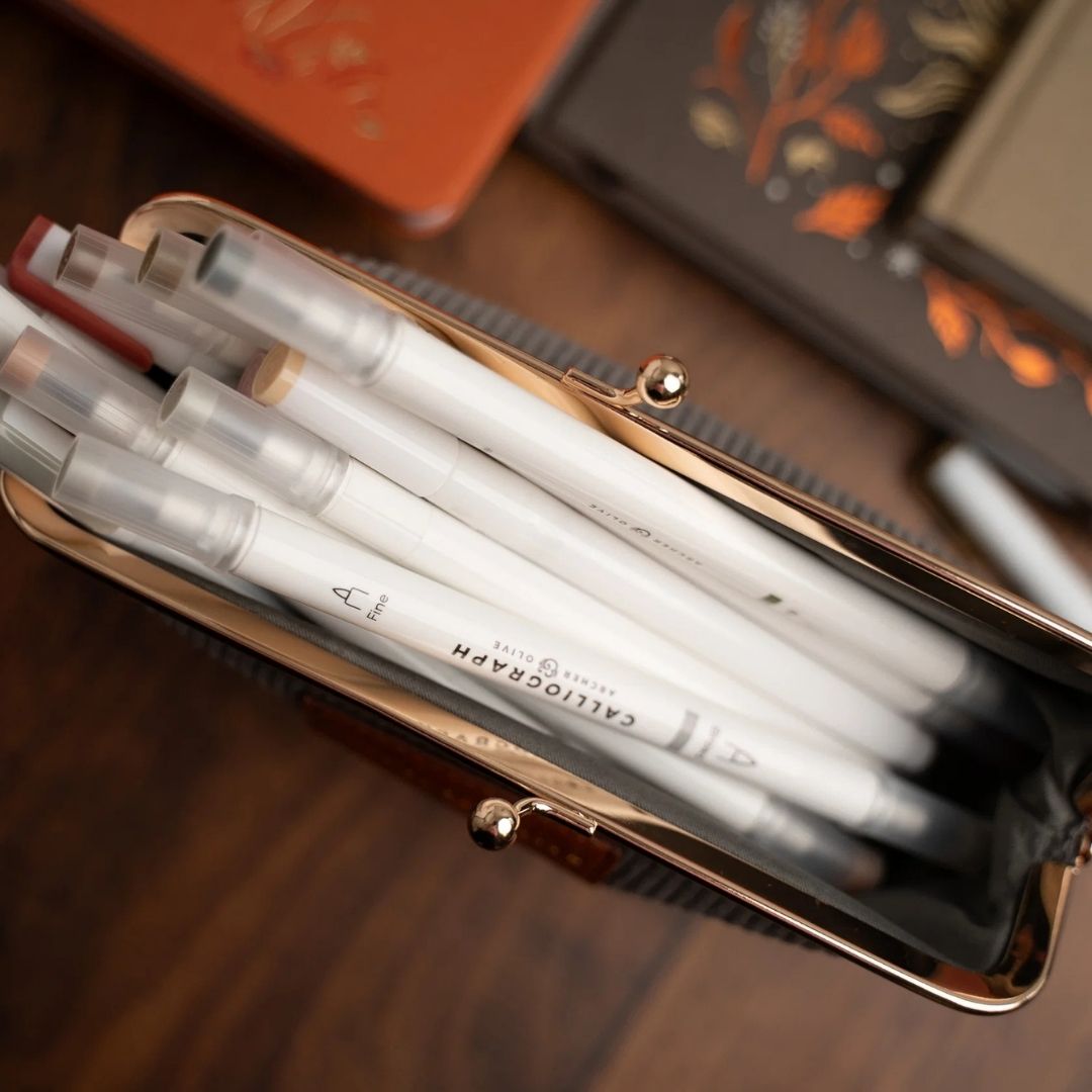 Quiet Corners Calliograph Pens Set of 10 - Archer & Olive