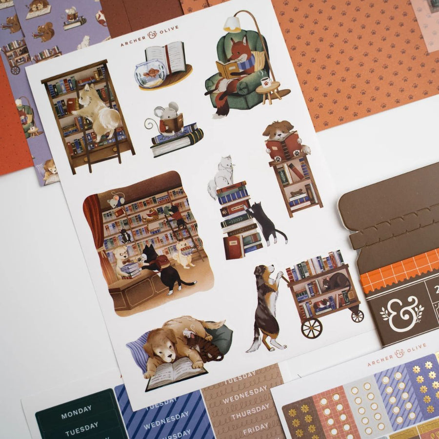 Reading with Friends Journal Kit April 2026 - Archer & Olive - Archer & Olive