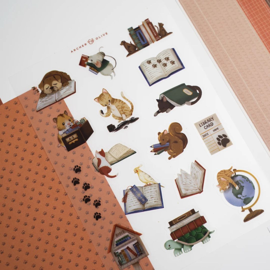 Reading with Friends Journal Kit April 2026 - Archer & Olive - Archer & Olive