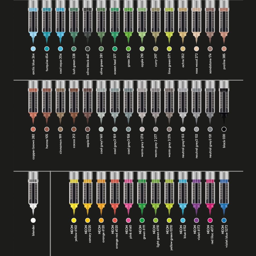 Realbrush Pro Brush Pens - Karin - Almond - Karin