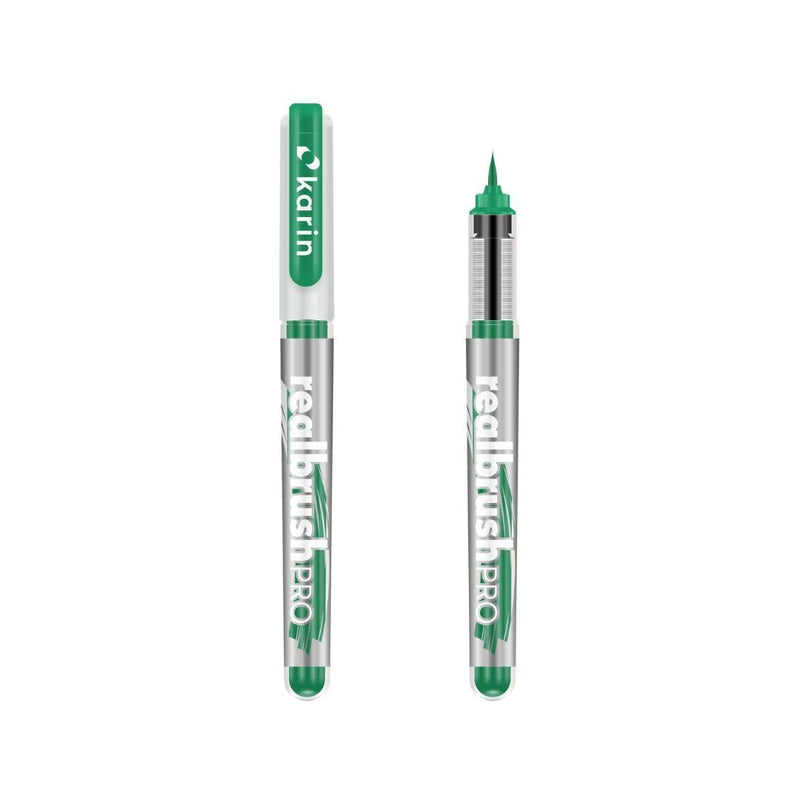 Realbrush Pro Brush Pens - Karin - Ocean Teal - Under the Rowan Trees