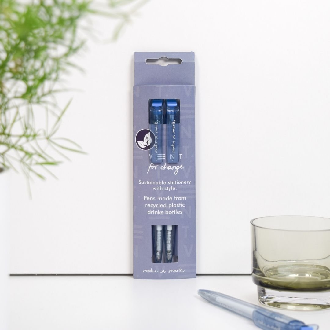 Recycled Pens Make A Mark - VENT for Change - Dusty Blue - Vent for Change