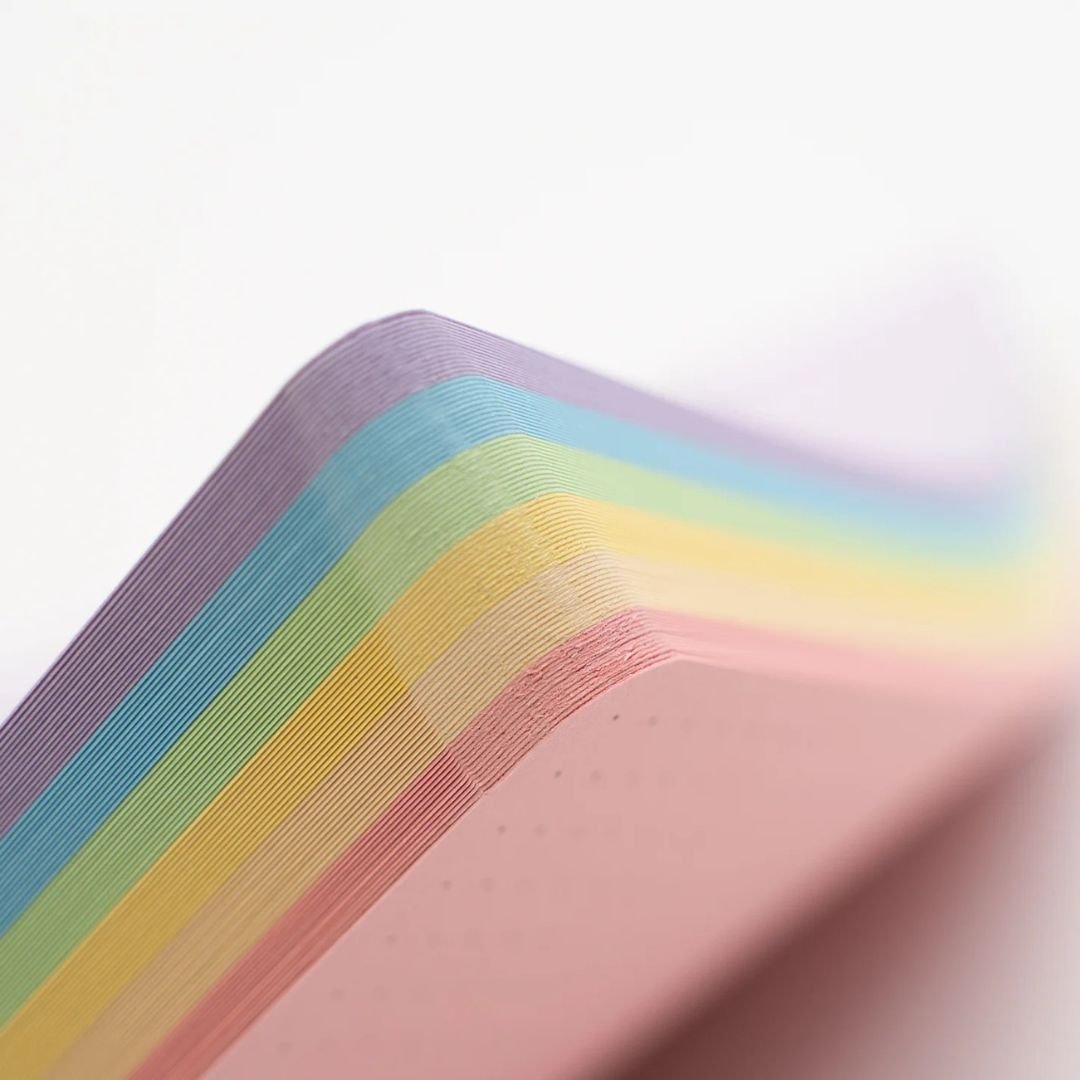 Refillable Notepad Dotted Refill Pads - Pastels - Archer & Olive