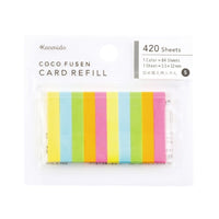 Refills for Coco Fusen Card Sticky Notes - Standard S - Kanmido