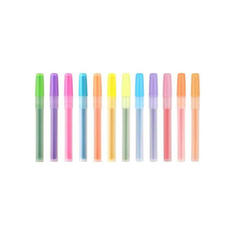 Retractable Highlighter Refills Neon & Pastel-Refills-Writech