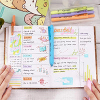 Retractable Highlighters Neon & Pastel - Writech - Under the Rowan Trees