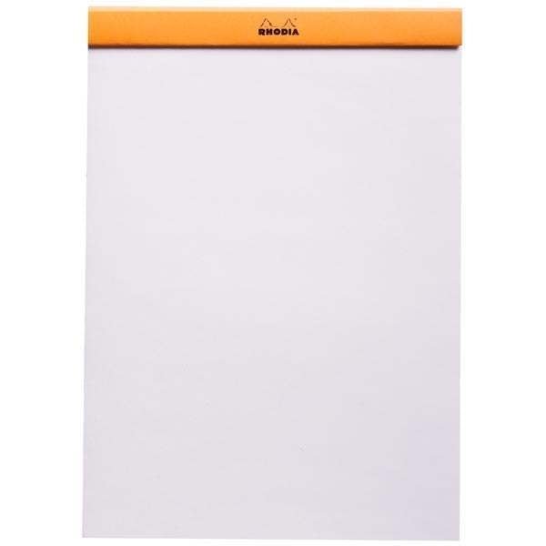 Rhodia Head - Stapled Notepad No 18 A4 - Rhodia - Under the Rowan Trees