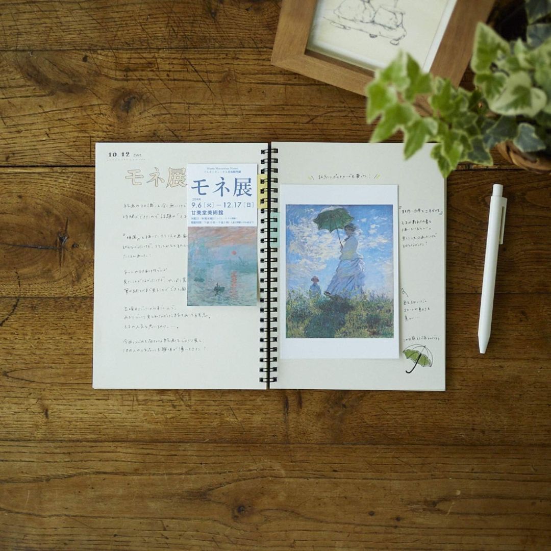 Ring Leaf Sticky Notes Kanmido - Blue - Kanmido