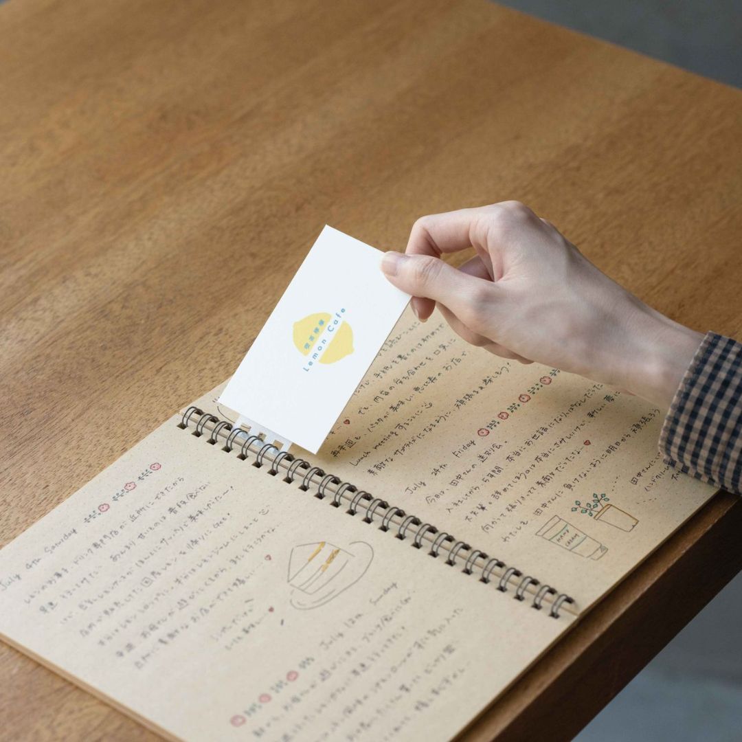 Ring Leaf Sticky Notes Kanmido - Blue - Kanmido