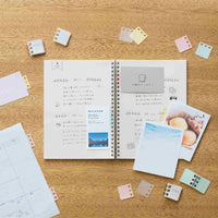 Ring Leaf Sticky Notes Kanmido - Blue - Kanmido