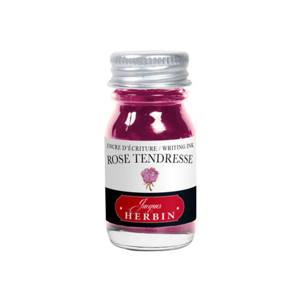 Rose Tendresse Herbin Fountain Pen Ink Bottle 10ml - Herbin · Under The 