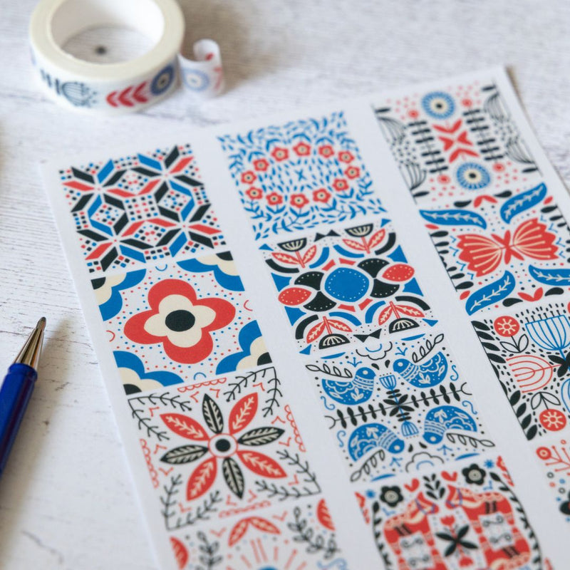 Scandi North Sticker Sheet-Stickers-Under the Rowan Trees-