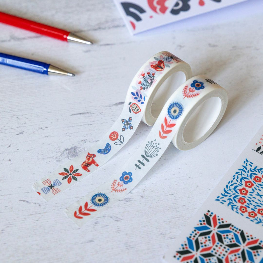 Scandi North Washi Tape - Under the Rowan Trees - Under the Rowan Trees