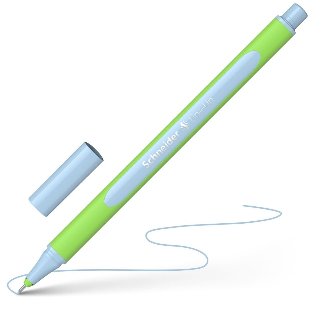 Schneider Line-Up Pastel Fineliners Individually - Pastel Blue - Schneider