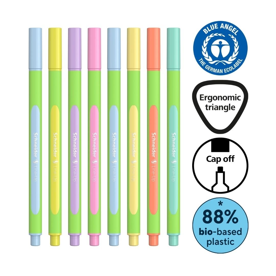 Schneider Line-Up Pastel Fineliners Individually - Pastel Pink - Schneider