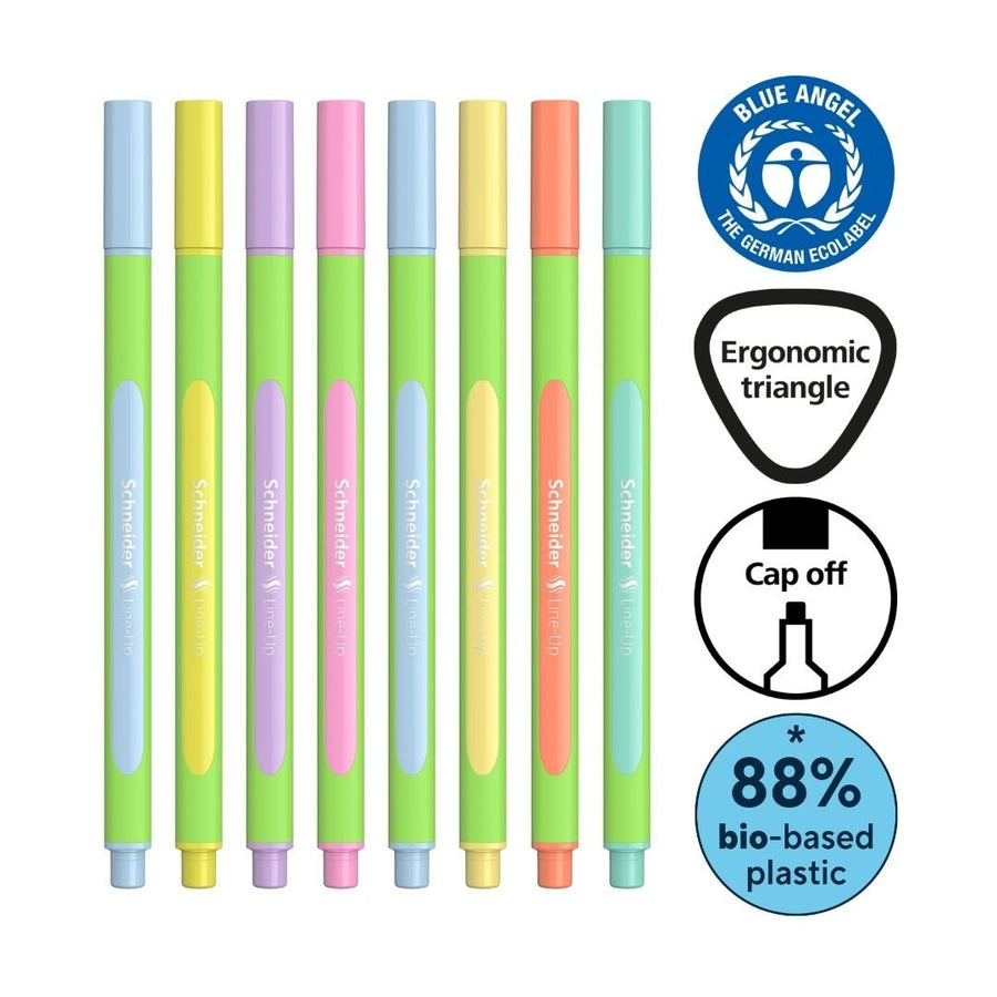 Schneider Line-Up Pastel Fineliners Individually - Pastel Pink - Schneider
