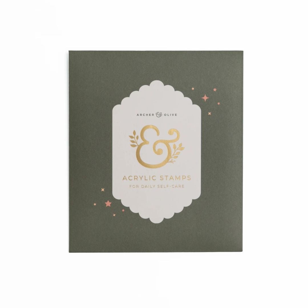 Self Care Acrylic Stamps - Archer & Olive - Archer & Olive