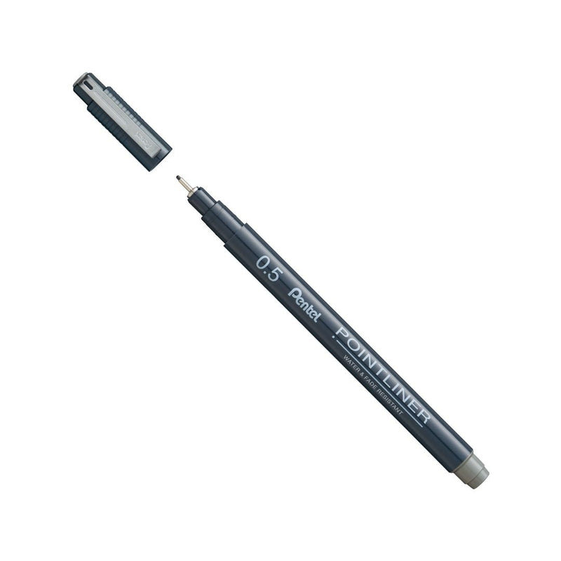 Sepia 0.5 Pentel Pointliner S20P-Pens-Pentel-