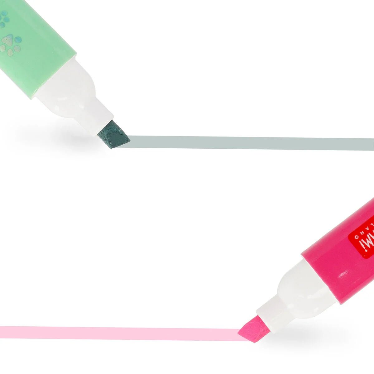 Set of 6 Dual Tip Highlighters Kitty - Legami - Legami