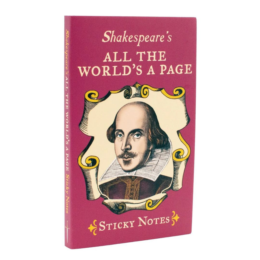 Shakespeare Sticky Notes Tri-Fold - The Unemployed Philosophers Guild