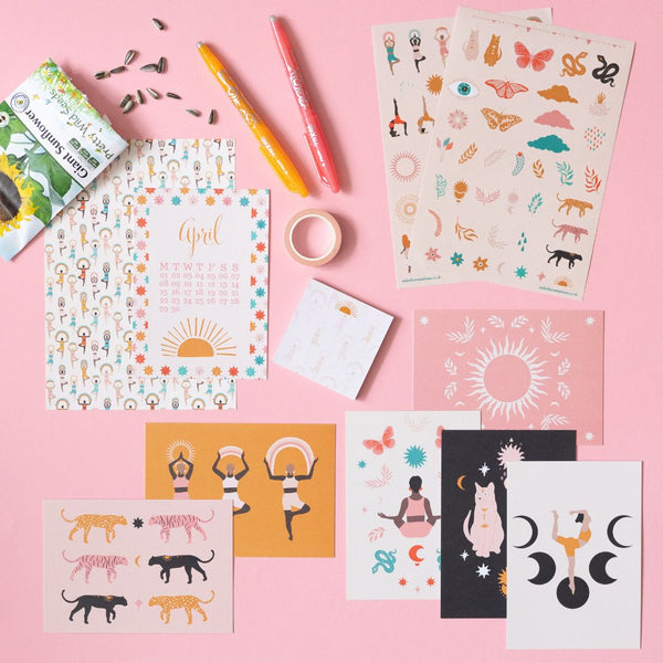 Shine Bright Sticker Sheets-Stickers-Under the Rowan Trees-Women