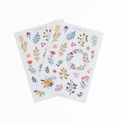 Signature Floral Sticker Set - Archer & Olive-Stickers-Archer & Olive-