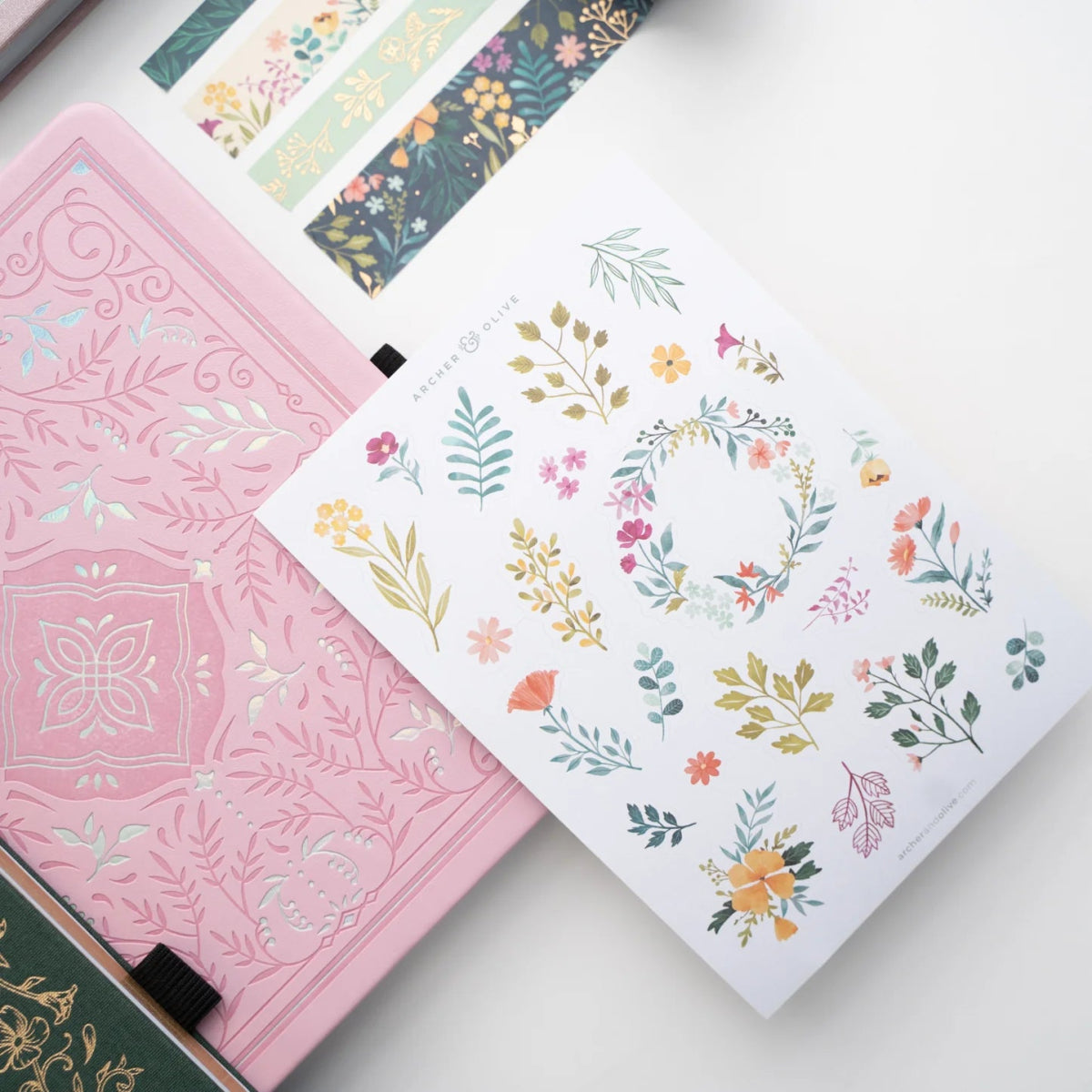 Signature Floral Sticker Set - Archer & Olive - Archer & Olive - Under the Rowan Trees