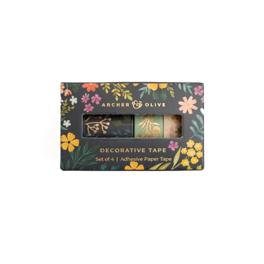 Signature Floral Washi Tape Set - Archer & Olive - Archer & Olive - Under the Rowan Trees