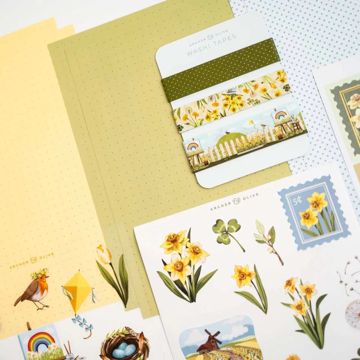 Signs of Spring Monthly Planner Kit Archer & Olive - Archer & Olive