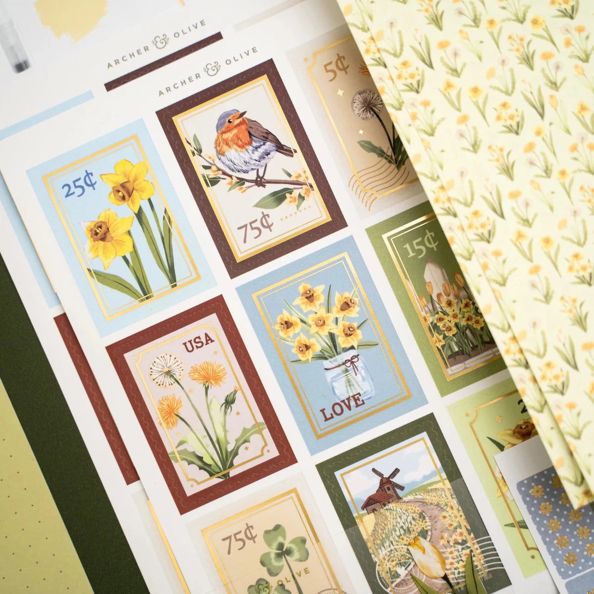 Signs of Spring Monthly Planner Kit Archer & Olive - Archer & Olive