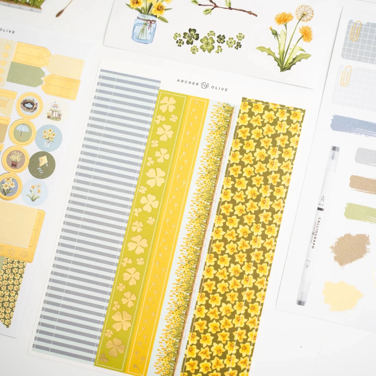 Signs of Spring Monthly Planner Kit Archer & Olive - Archer & Olive