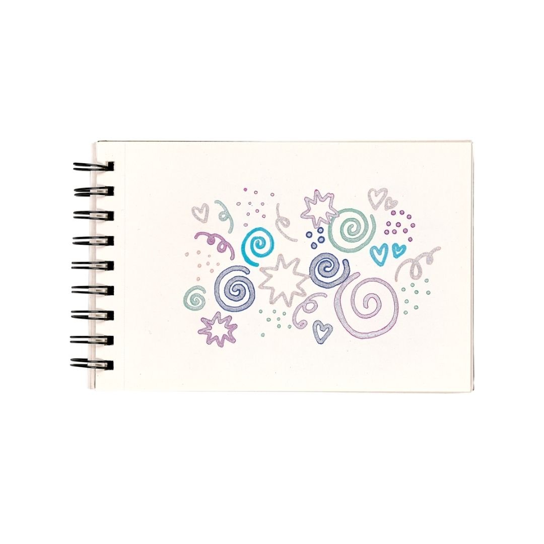 Silver Linings Outline Markers - Set of 6 - Ooly