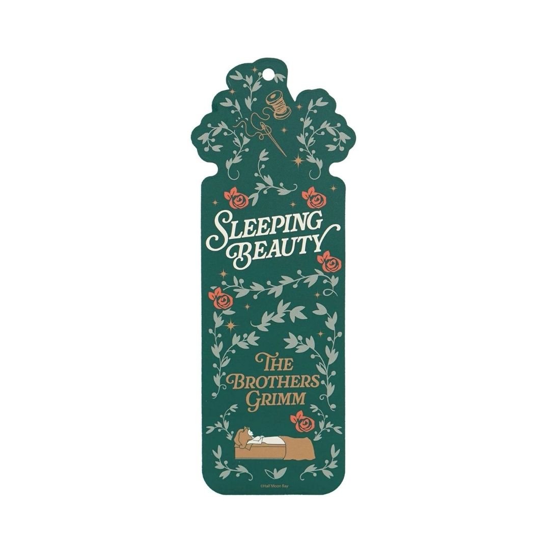 Sleeping Beauty Bookmark with Tassel and Charm - Half Moon Bay