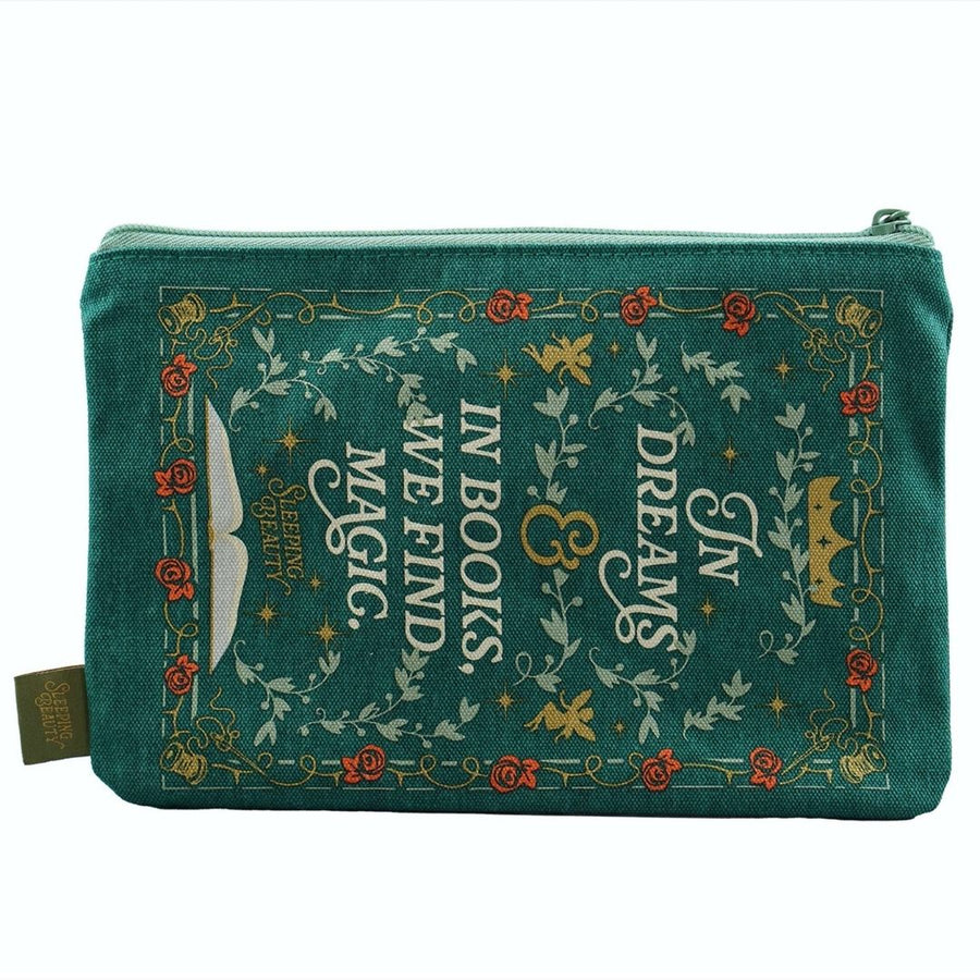 Sleeping Beauty Cotton Pouch - Half Moon Bay