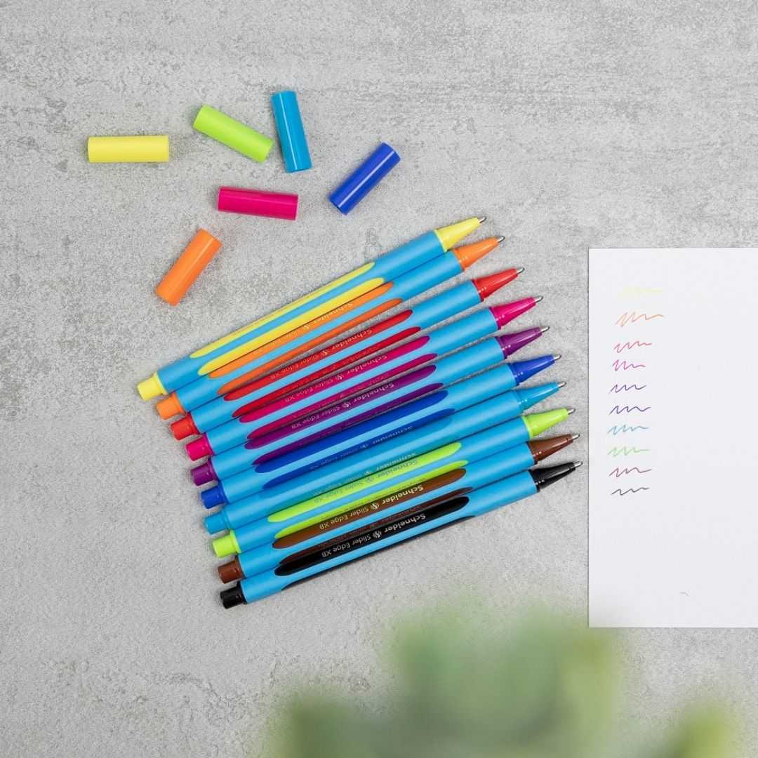 Slider Edge XB Ballpoint Pens Set of 8 - Schneider
