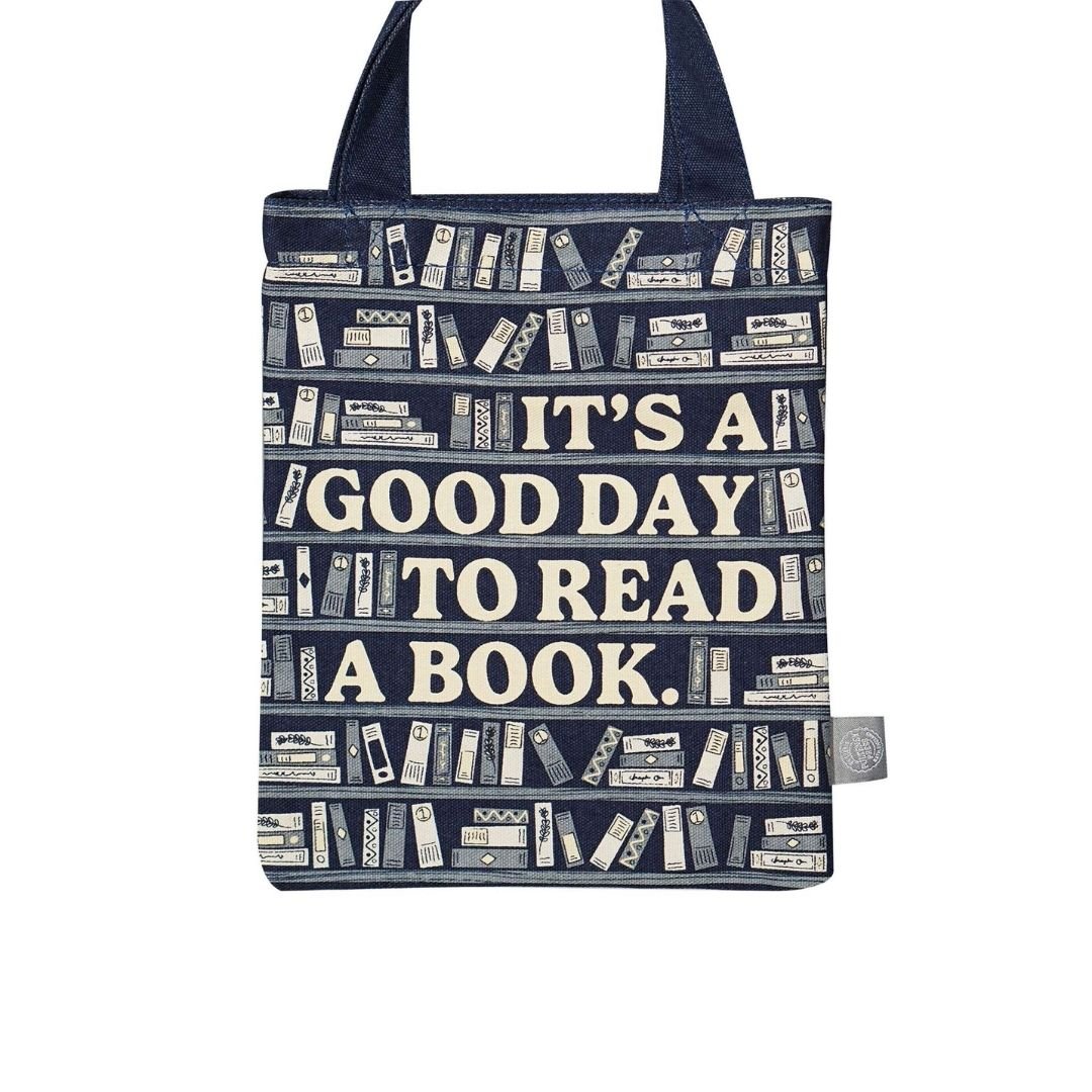 Small Tote Bag - It's A Good Day to Read A Book - Half Moon Bay