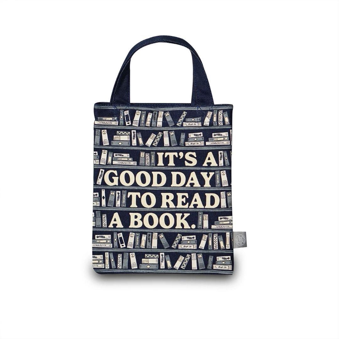 Small Tote Bag - It's A Good Day to Read A Book - Half Moon Bay