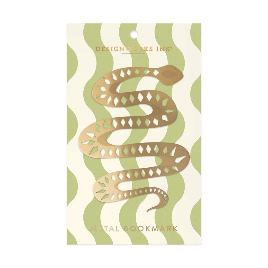 Snake Metal Bookmark - Designworks Collective - Under the Rowan Trees
