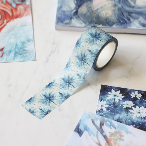 Snow 30mm Washi Tape-Washi Tape-Under the Rowan Trees-