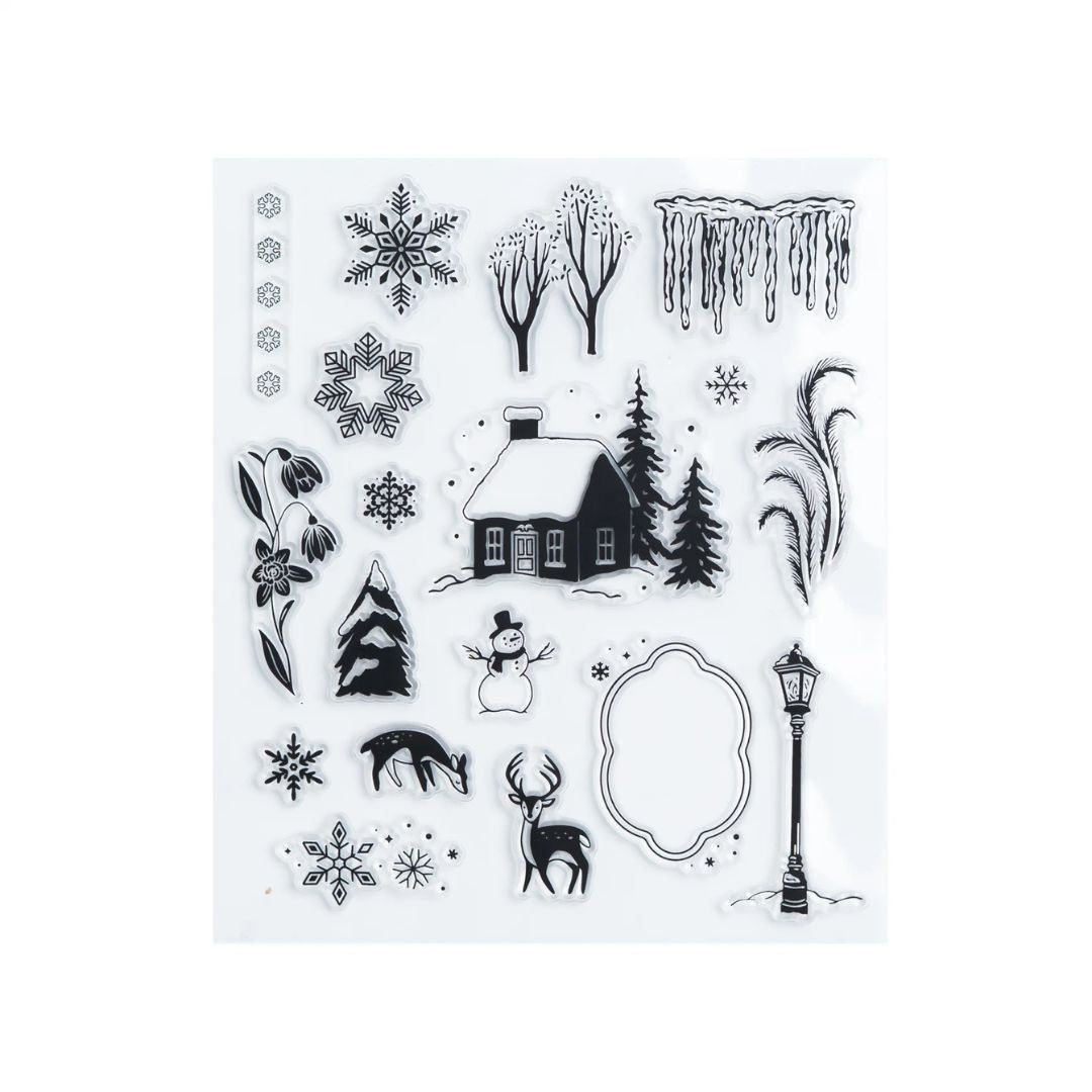 Snow & Stillness Acrylic Stamps - Archer & Olive