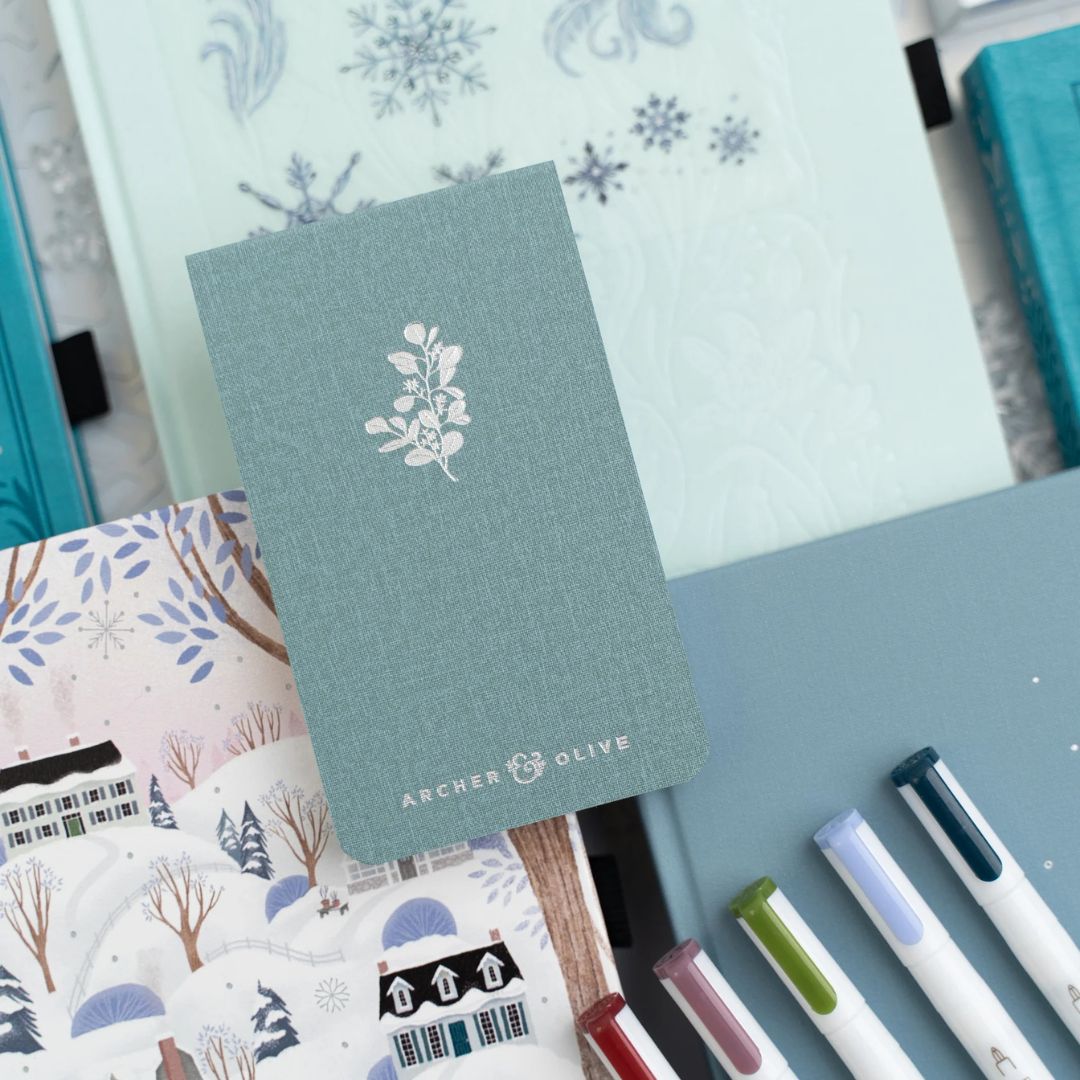 Snow & Stillness Memo Pad - Archer & Olive