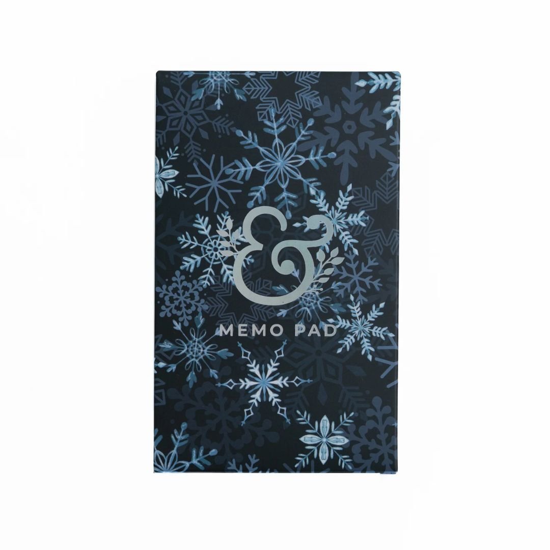 Snow & Stillness Memo Pad - Archer & Olive