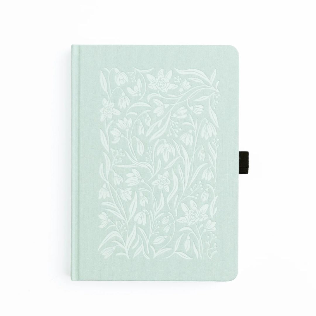Snowdrops Luxury Journals - Archer & Olive - A5 Dot Grid - Archer & Olive